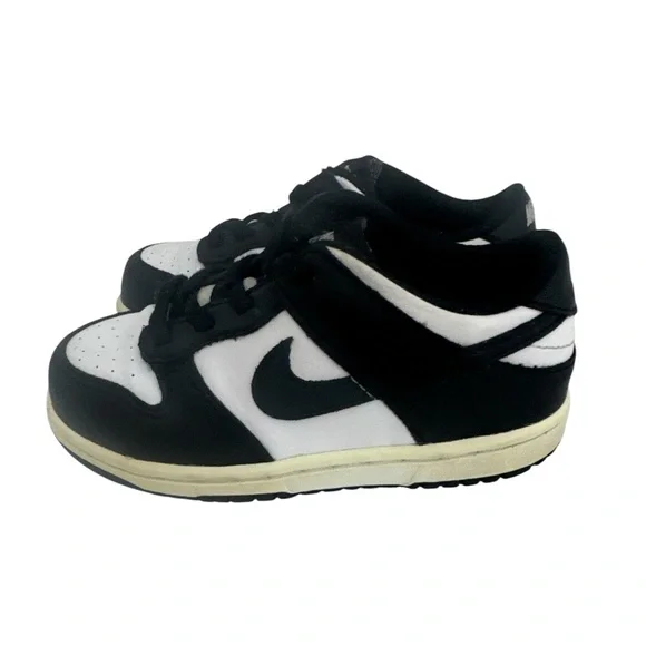 Nike Kids Black and White Sneakers - Picture 5 of 10